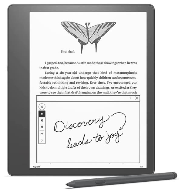 eBookReader Amazon Kindle Scribe eink tablet med Premium Pen